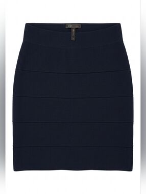 ​BCBGMAXAZRIA Iconic Black Bandage Mini Skirt